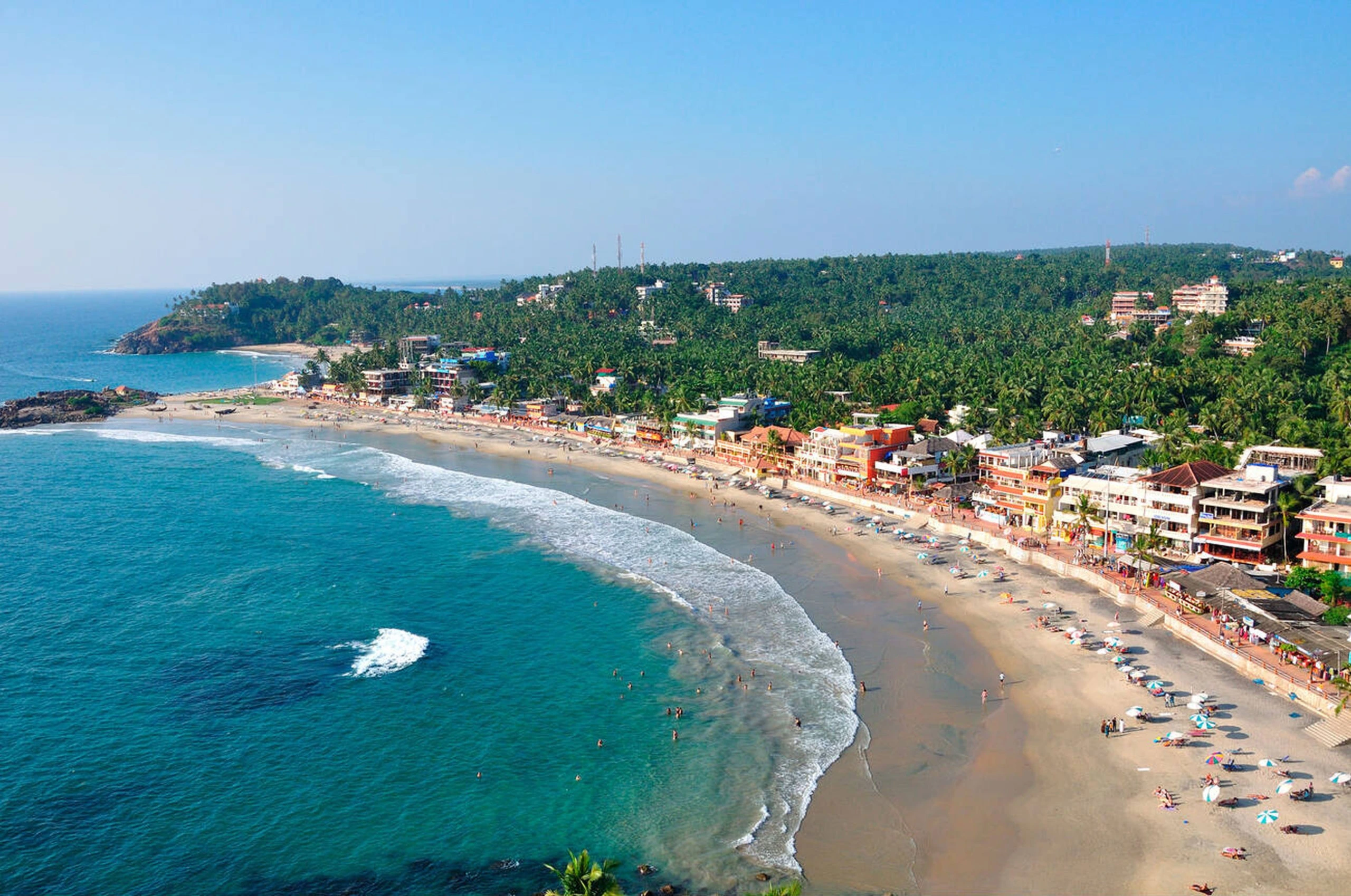 Relax on Kovalam and Varkala Beaches