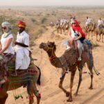 Camel ride in Pushkar